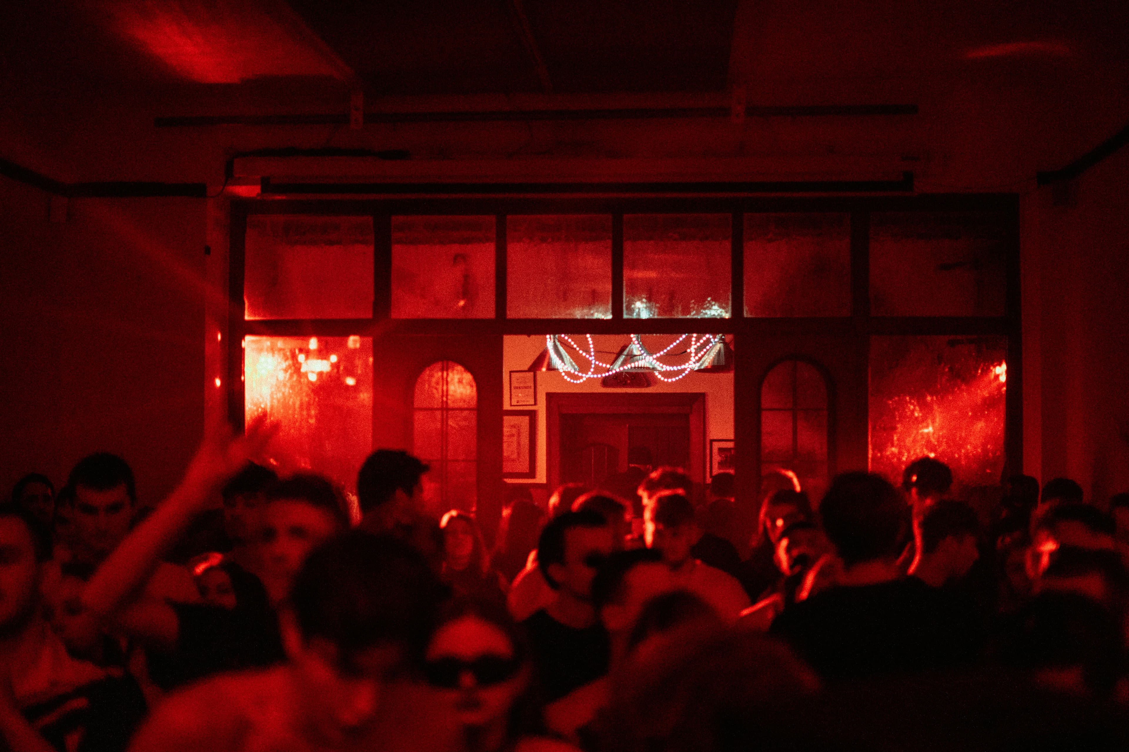 Crowd at a live event